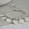HBB36. Tiny silver heart bracelet jpg