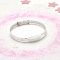 Sterling silver personalised christening bangle
