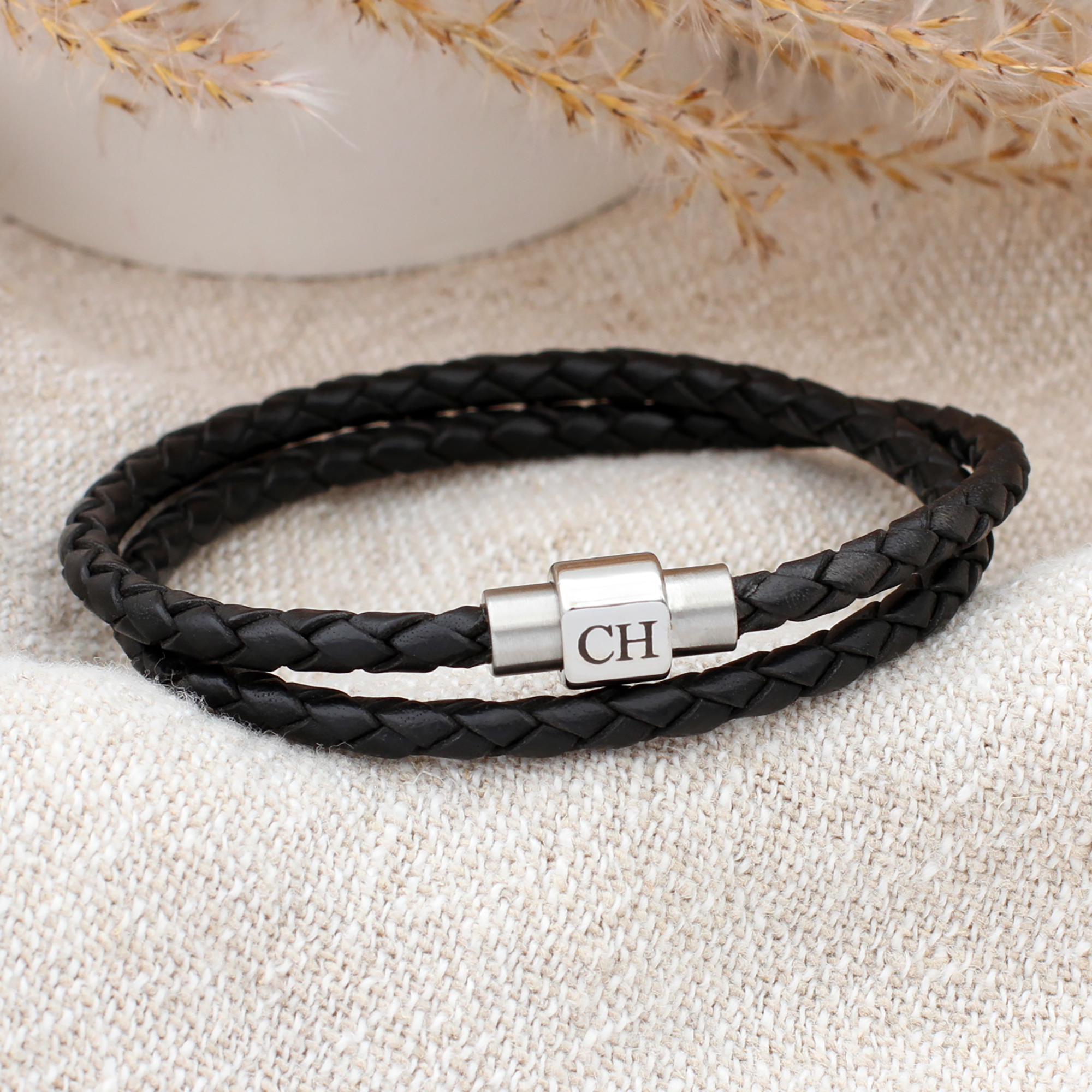 Leather Bracelet For Men | Leather Bracelets For Men Online | Buy Men's Leather  Bracelets Australia |- THE ICONIC