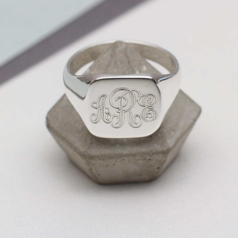 Monogram Rings - New and Exclusive Styles | Onecklace