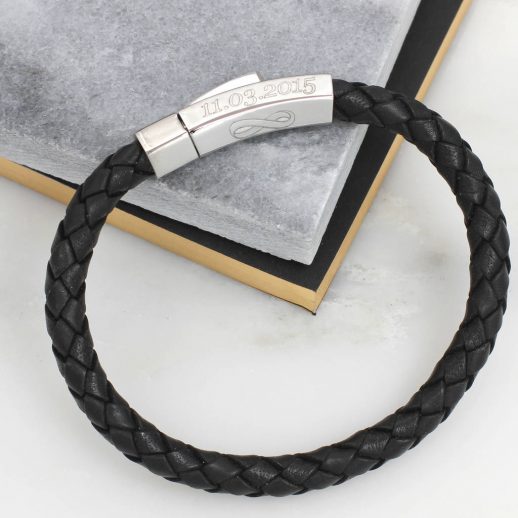 original_personalised-leather-infinity-message-bracelet