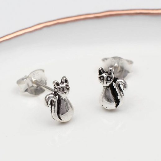 Sterling Silver Mini Animal Stud Earrings | Hurleyburley