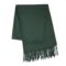 Men's and women's green winter scarf