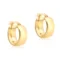 solid gold hoops